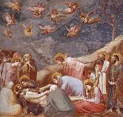 unknow artist Giotto, Christ Begrates Sweden oil painting artist